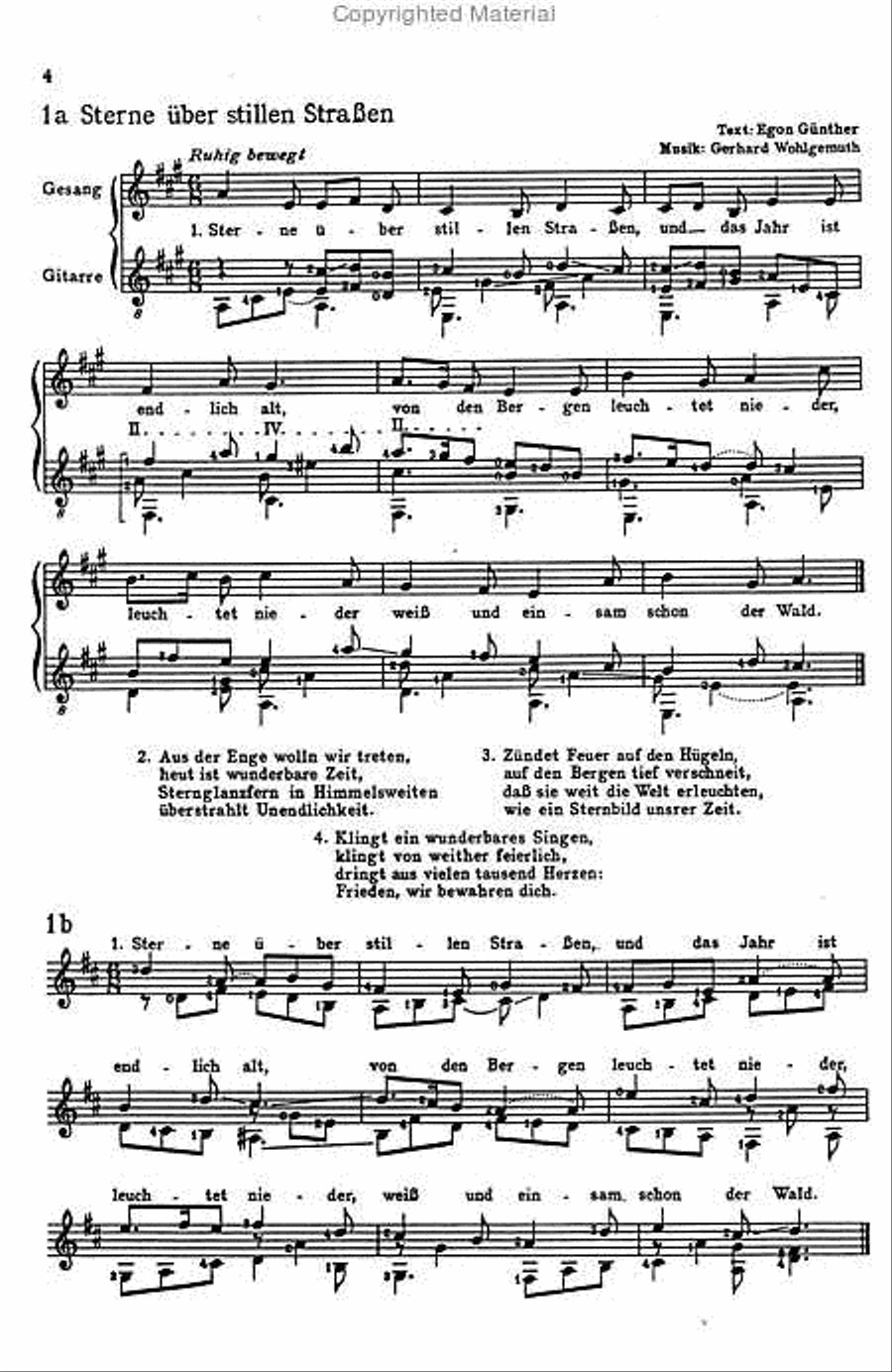 Sterne über stillen Strassen Voice scores gallery preview page 2