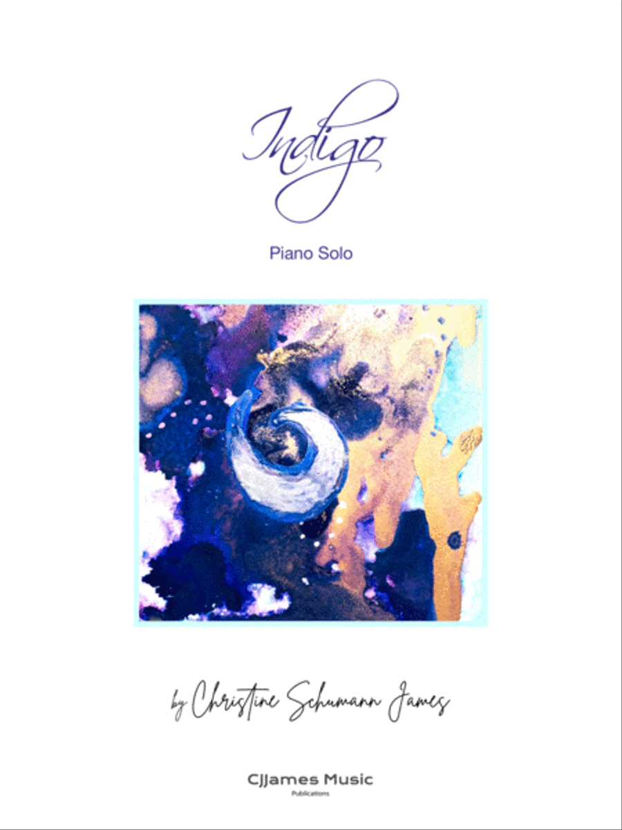 Indigo (Piano Solo) Piano Solo scores gallery preview page 1
