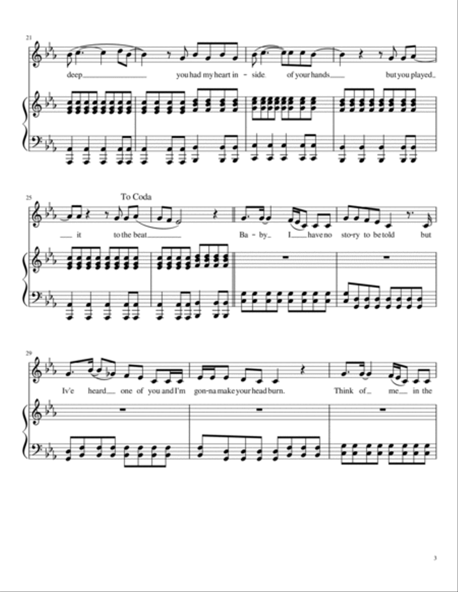 Rolling In The Deep Voice scores gallery preview page 3