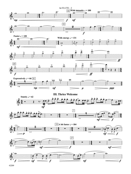 The Hobbit: The Desolation of Smaug, Suite from: Flute