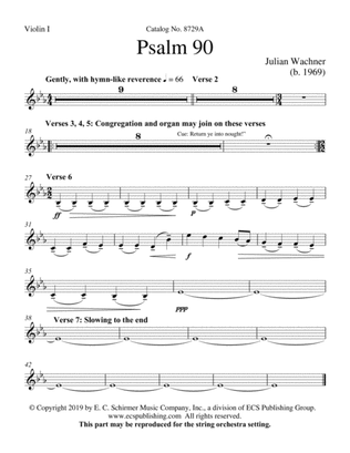 Psalm 90 (Downloadable String Parts)