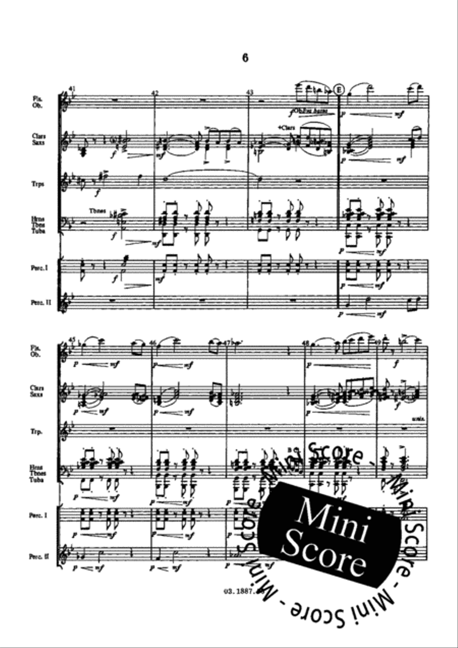 Spring Festival Fanfare Band scores gallery preview page 8