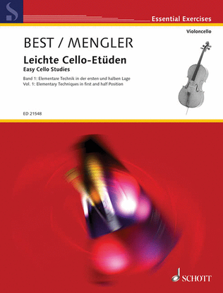 Book cover for Easy Cello Studies - Volume 1