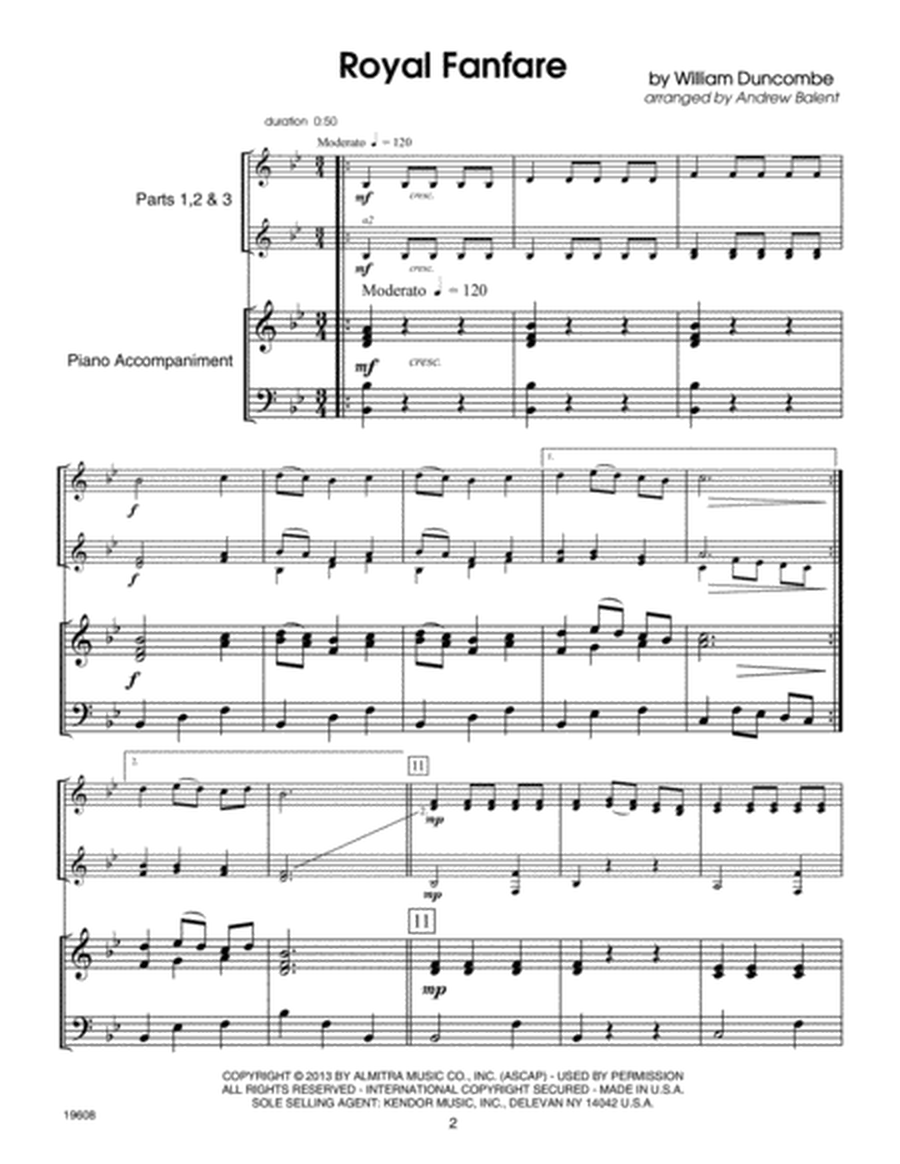 Classical FlexTrios - Piano Accompaniment (optional)