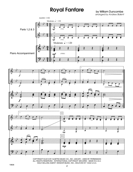 Classical FlexTrios - Piano Accompaniment (optional)