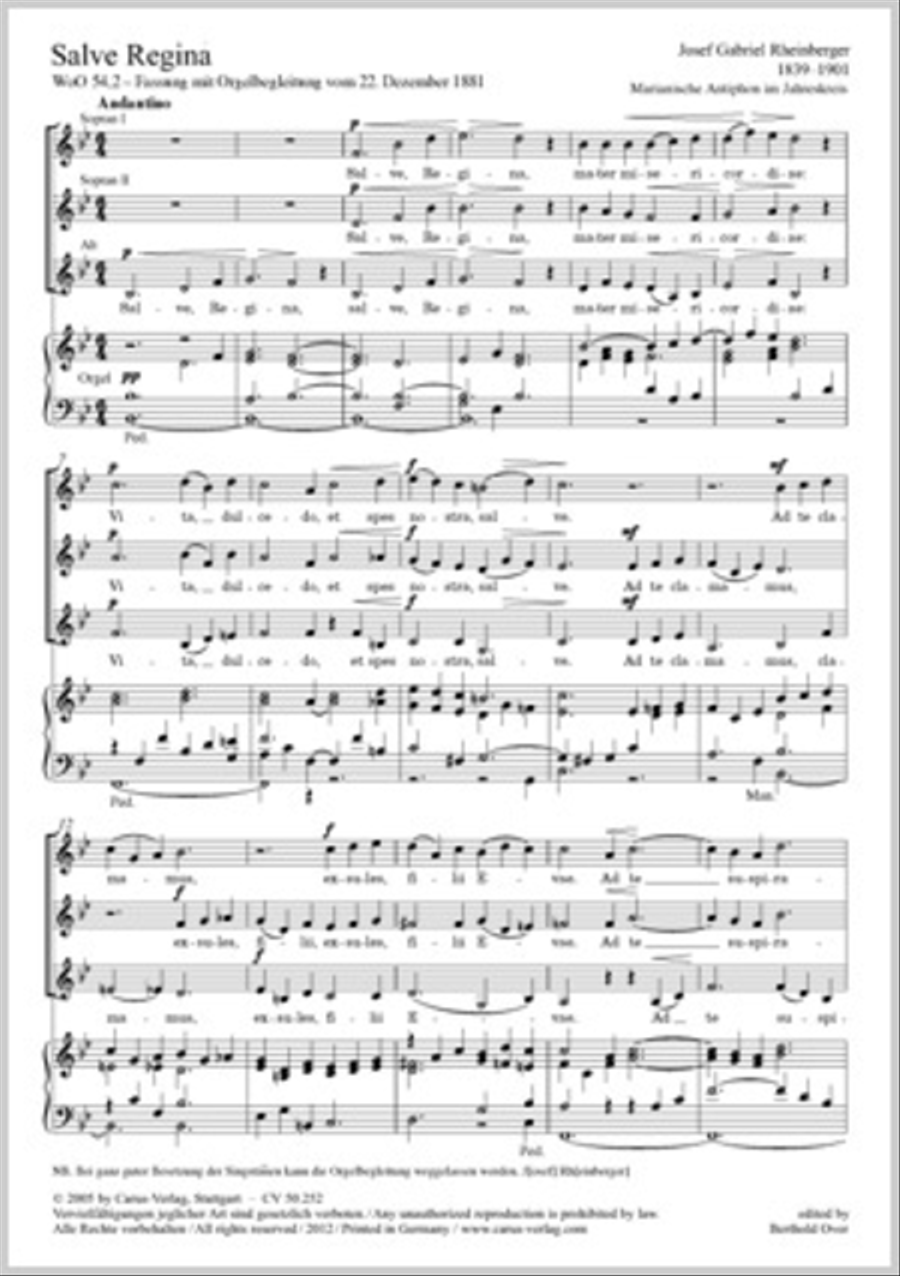 Salve Regina SSA scores gallery preview page 1