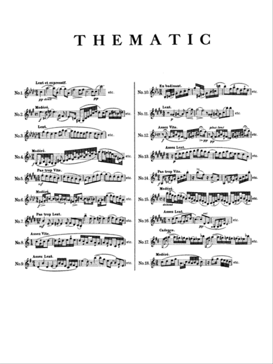 18 Etudes