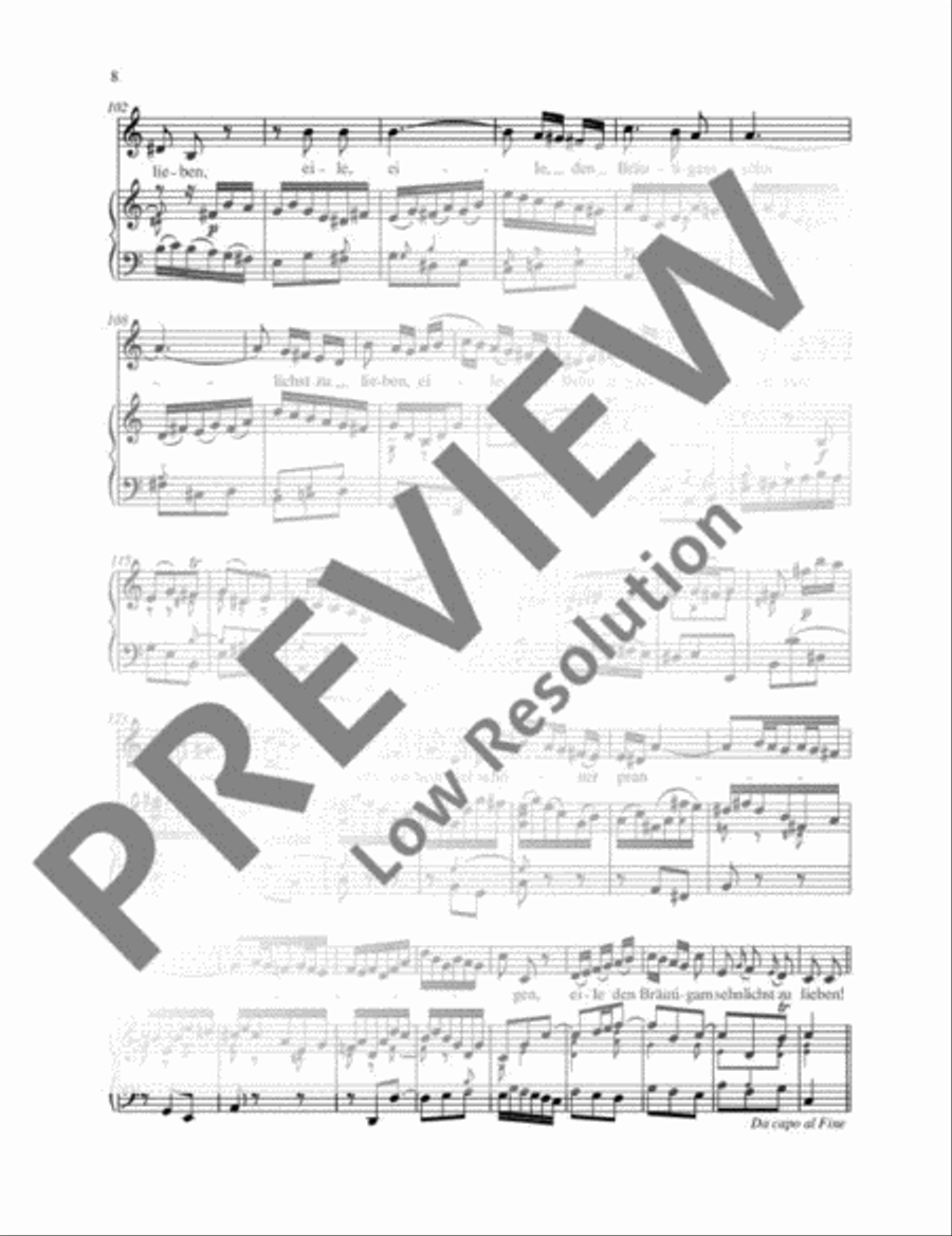 Jauchzet, frohlocket! Voice Solo scores gallery preview page 8