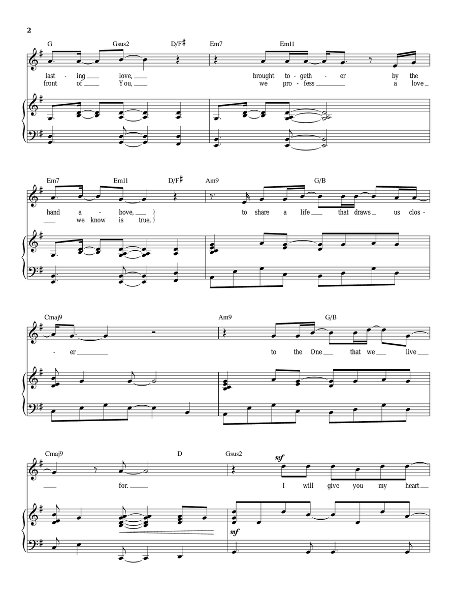 This Day This Day Piano, Vocal scores gallery preview page 2