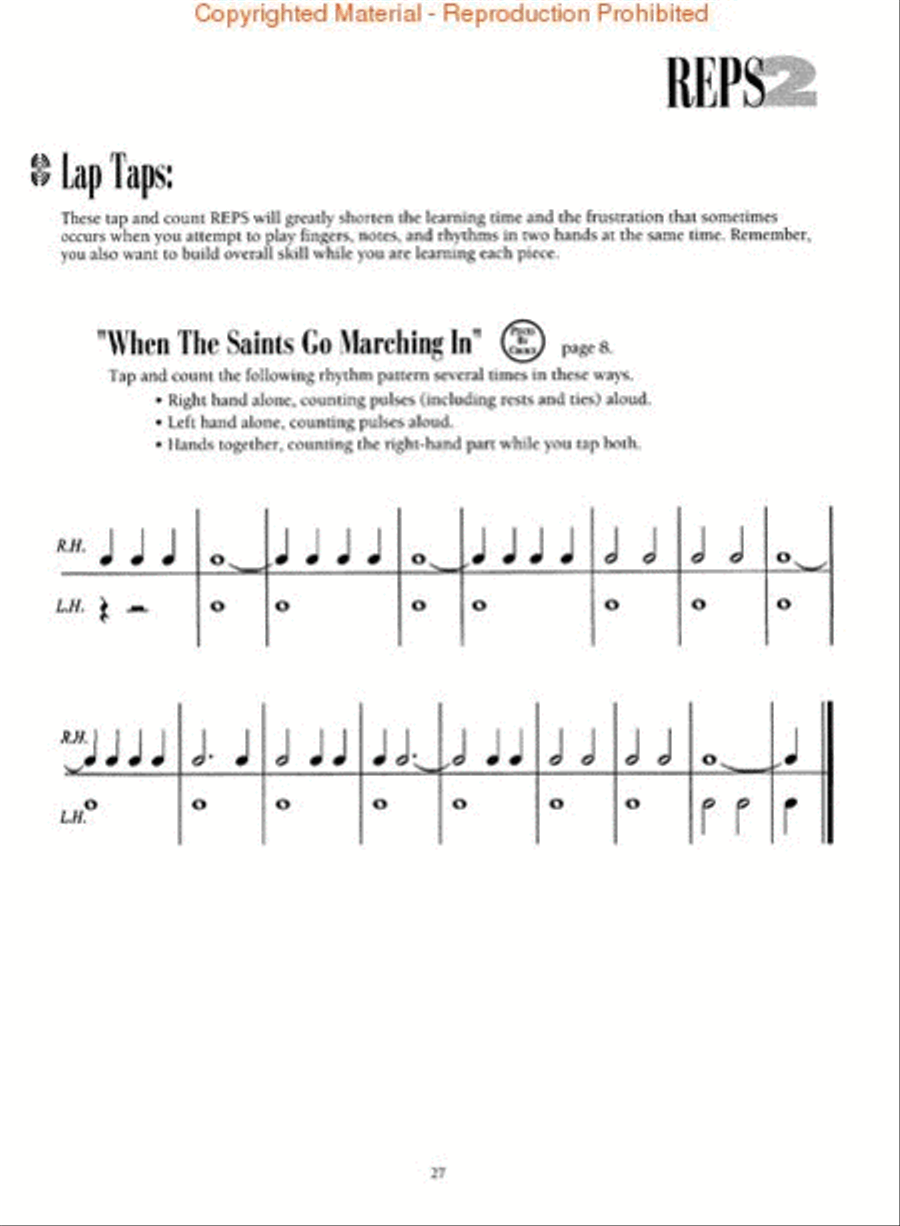 The Adult Piano Method – Play by Choice Piano Method scores gallery preview page 2