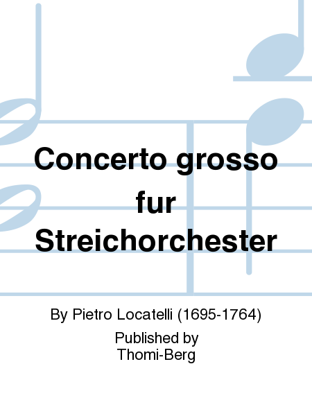Concerto grosso fur Streichorchester