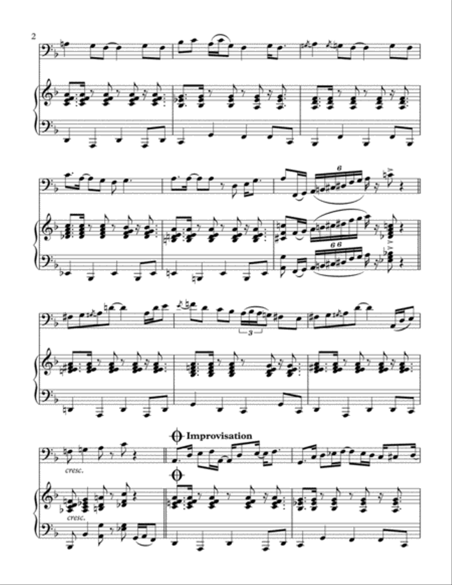 Sunny Piano scores gallery preview page 3