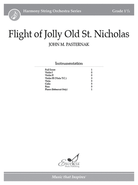 Flight of Jolly Old St. Nicholas image number null