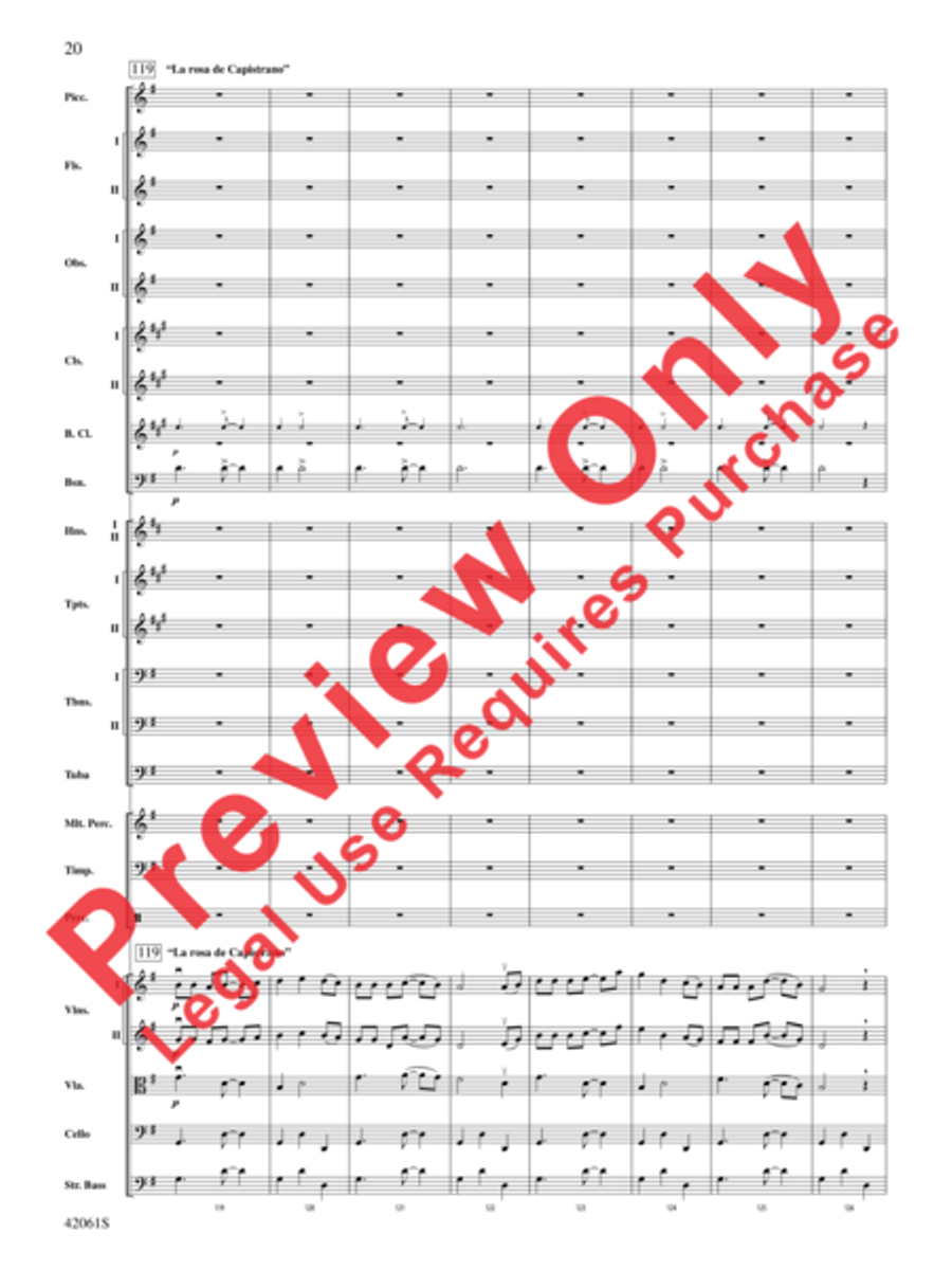 South County Sketches Full Orchestra scores gallery preview page 21