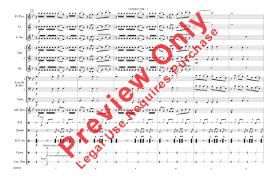 Problem Problem Marching Band scores gallery preview page 3
