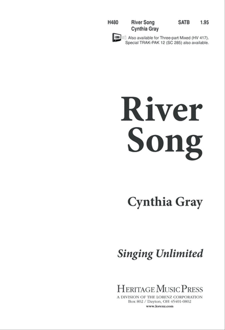 River Song River Song 4-Part scores gallery preview page 2