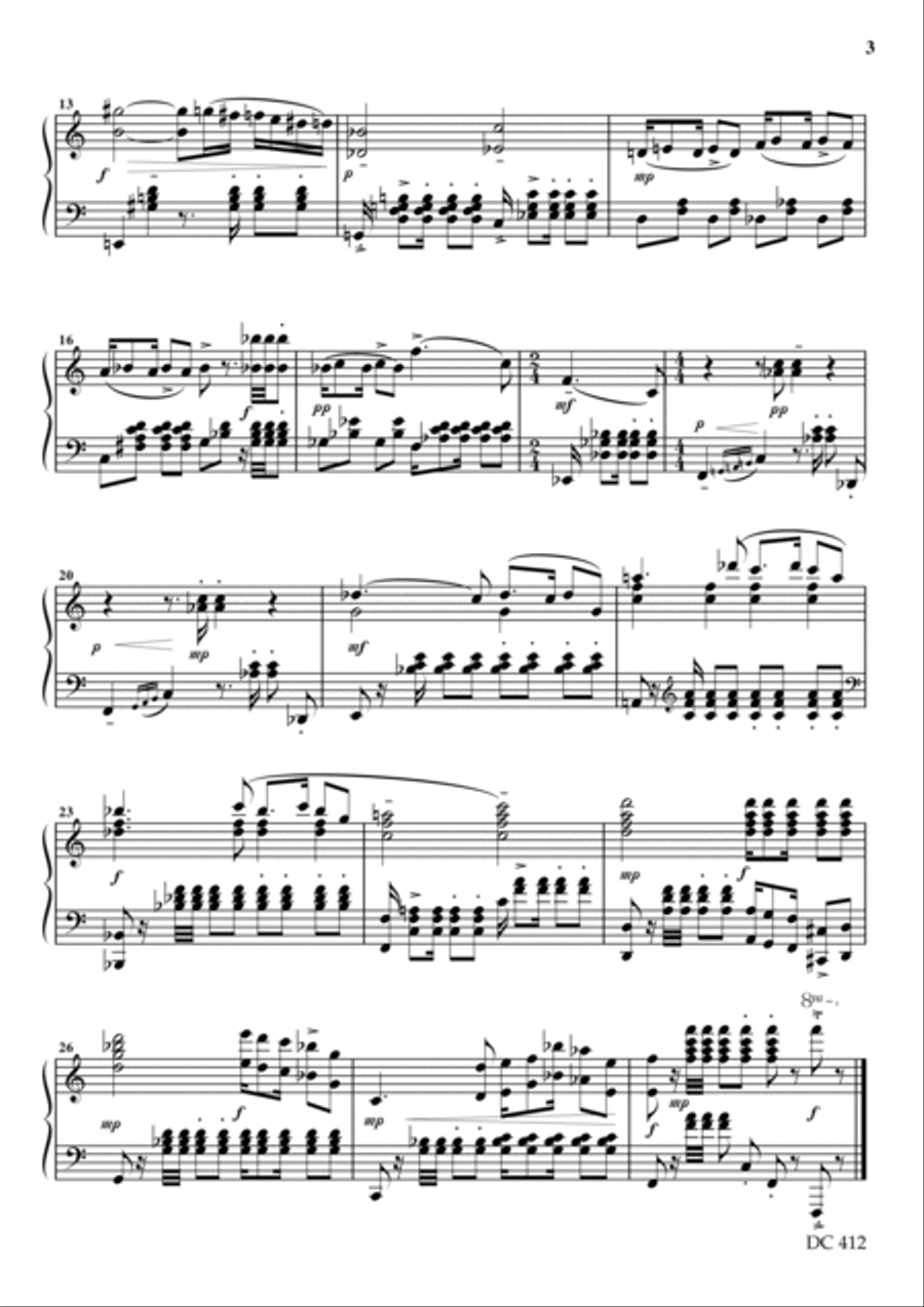 Four Encores Four Encores Piano Solo scores gallery preview page 2