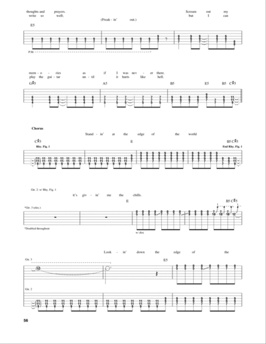 Forever Now Forever Now Electric Guitar scores gallery preview page 2