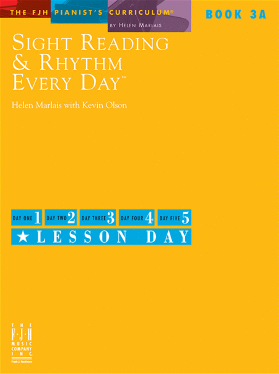 Sight Reading & Rhythm Every Day, Book 3A Piano Method scores gallery preview page 1
