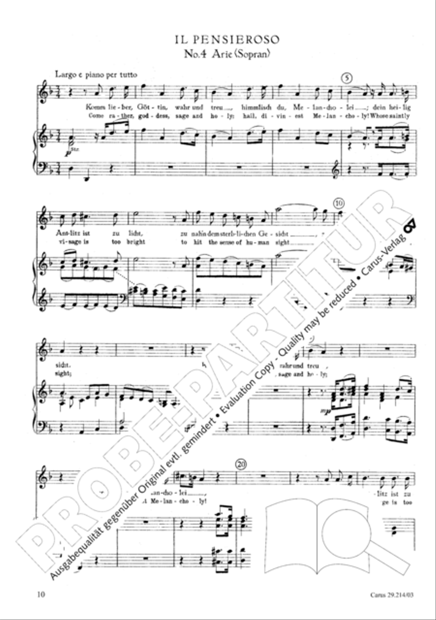 L'Allegro, il Pensieroso ed il Moderato TB scores gallery preview page 11