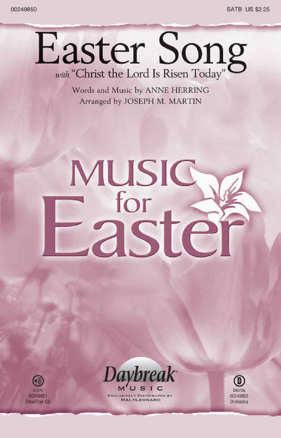 Easter Song Easter Song 4-Part scores gallery preview page 1