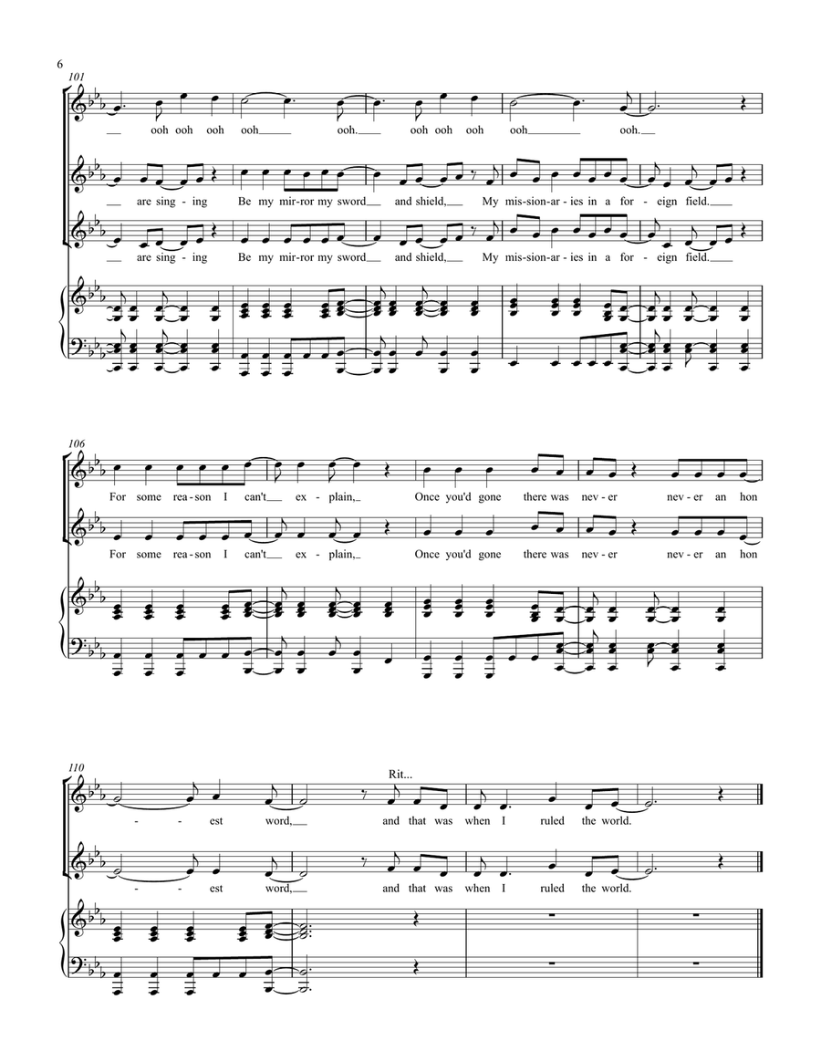 Viva La Vida SA scores gallery preview page 6