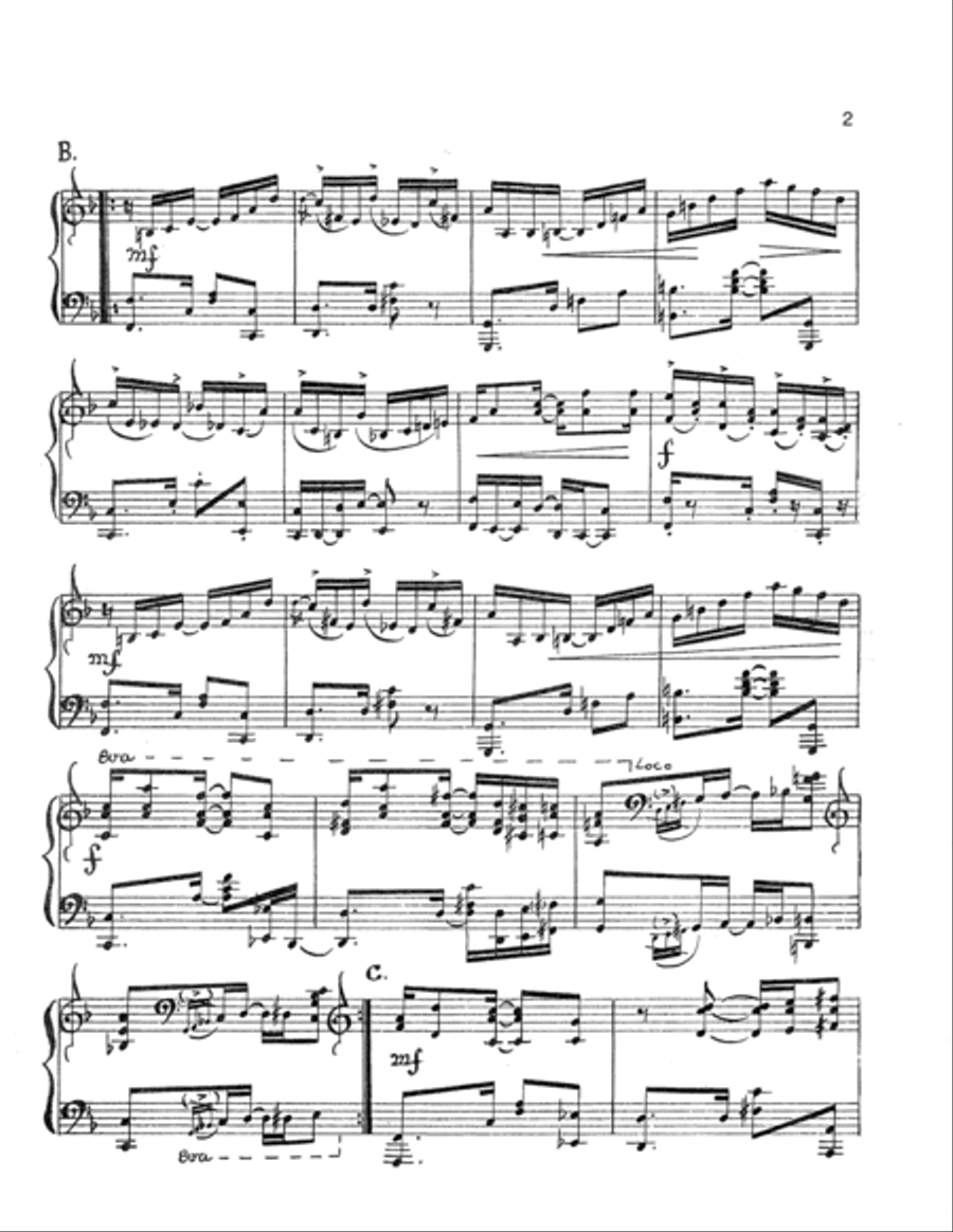 Mobile Carnival Rag-Tango Piano Solo scores gallery preview page 2
