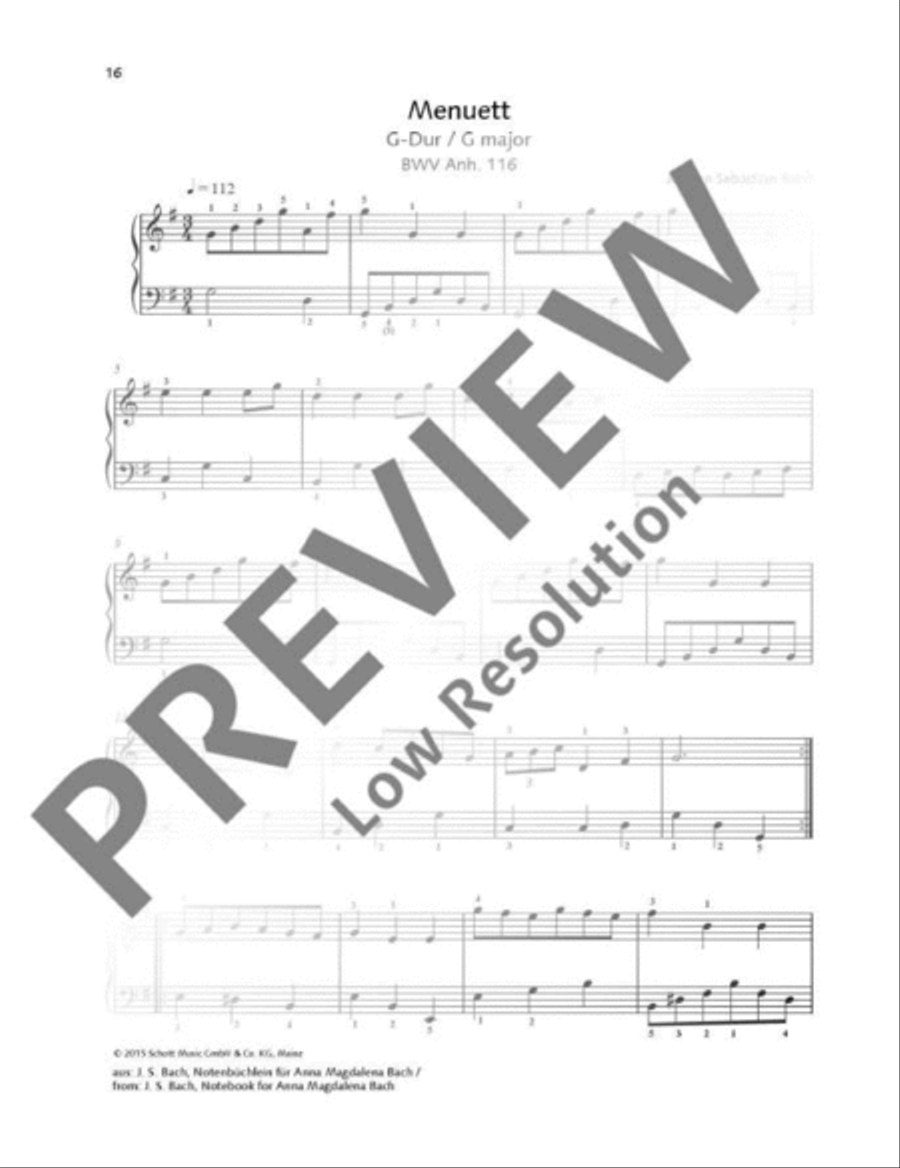 My First Bach Piano Solo scores gallery preview page 17