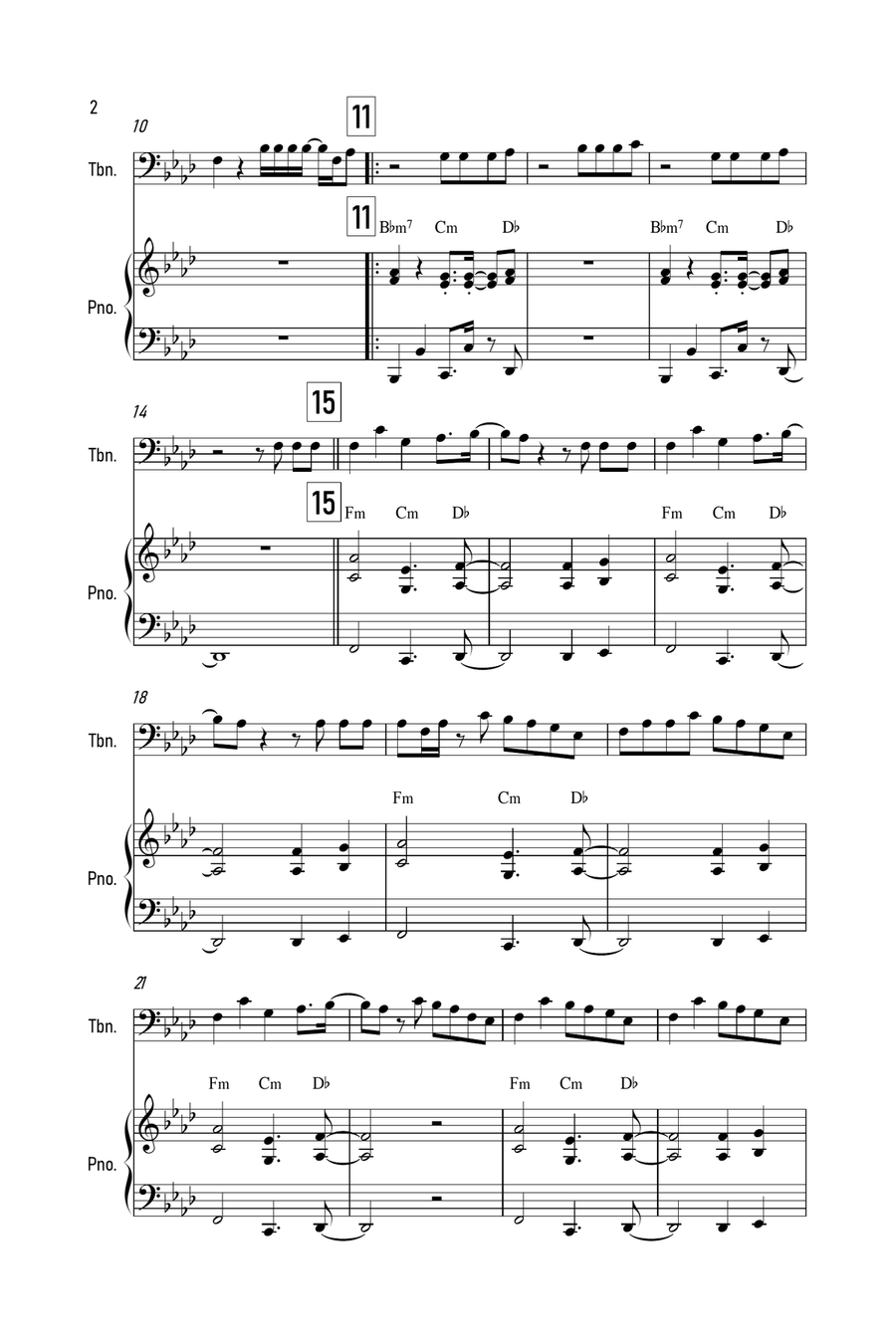Snelle Maan Piano scores gallery preview page 2