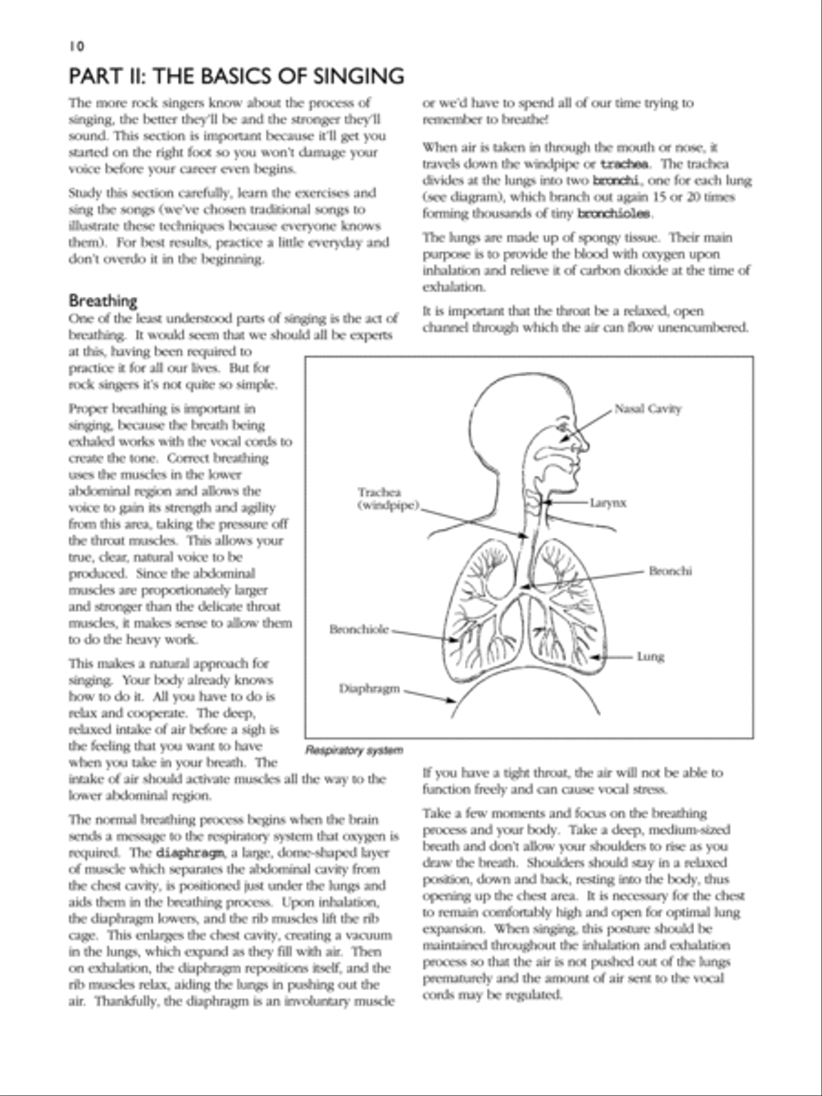 Basix Rock Singing Techniques Voice scores gallery preview page 6