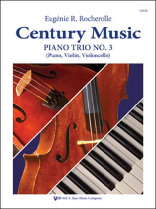 Book cover for Century Music Piano Trio No. 3
