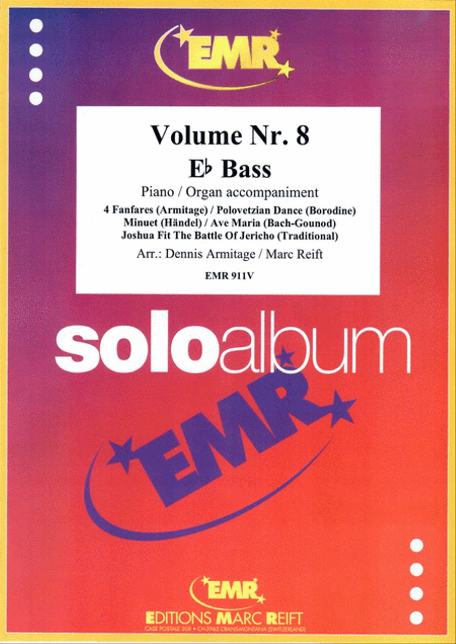 Solo Album Volume 08 Organ scores gallery preview page 1