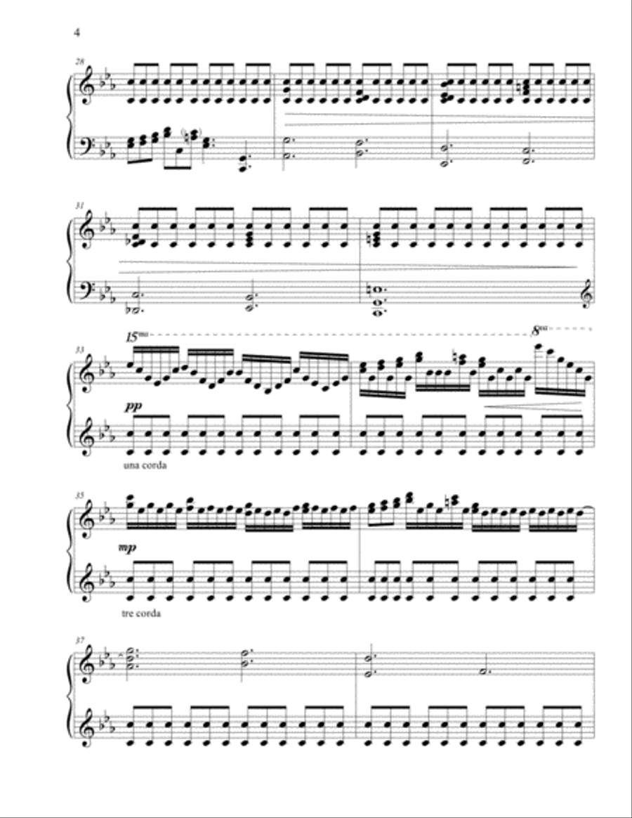 Vernal Poems: Opus 19 Piano Solo scores gallery preview page 4