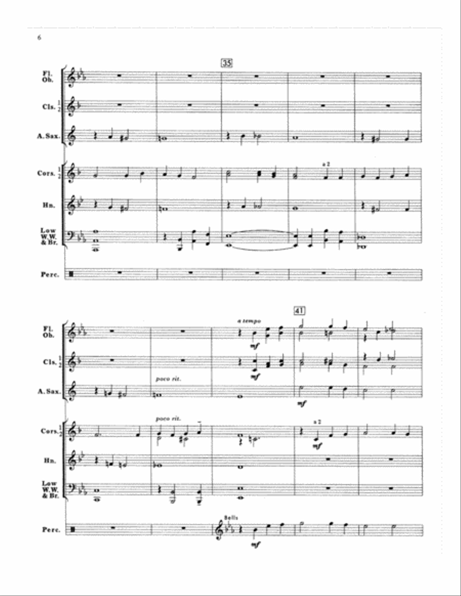 Americana Suite - Full Score Concert Band scores gallery preview page 5