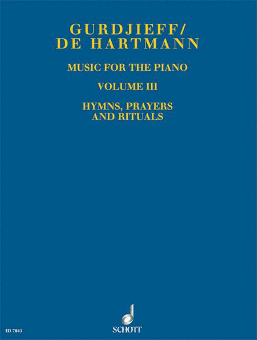 Music for the Piano Volume III Piano Solo scores gallery preview page 1