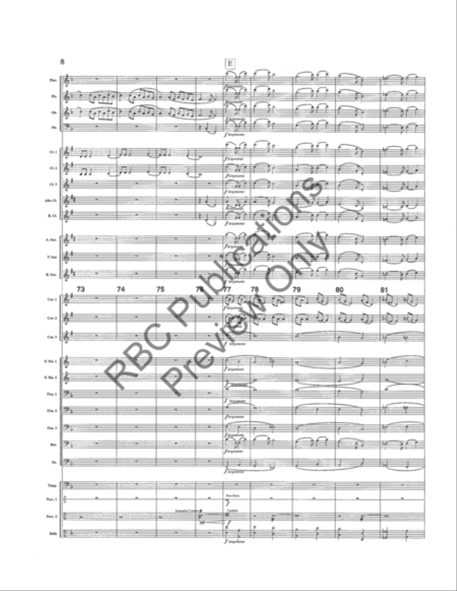 Celtic Legend (Score) Concert Band scores gallery preview page 11