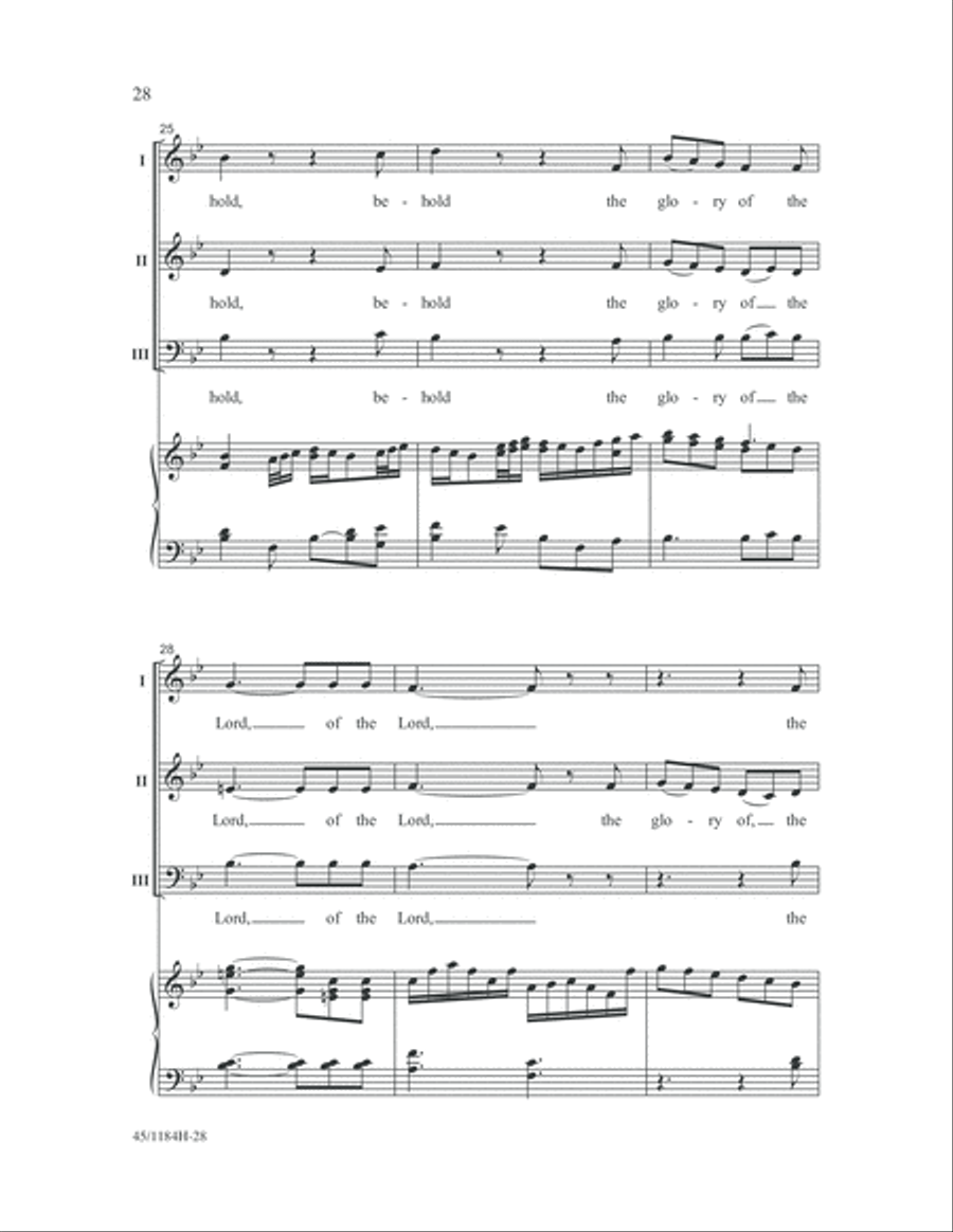 Messiah Messiah 3-Part scores gallery preview page 28