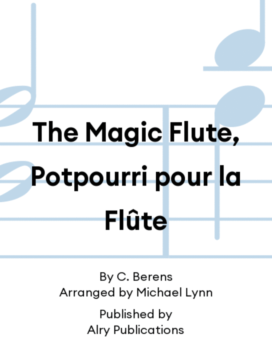 The Magic Flute, Potpourri pour la Flûte Flute Solo scores gallery preview page 1
