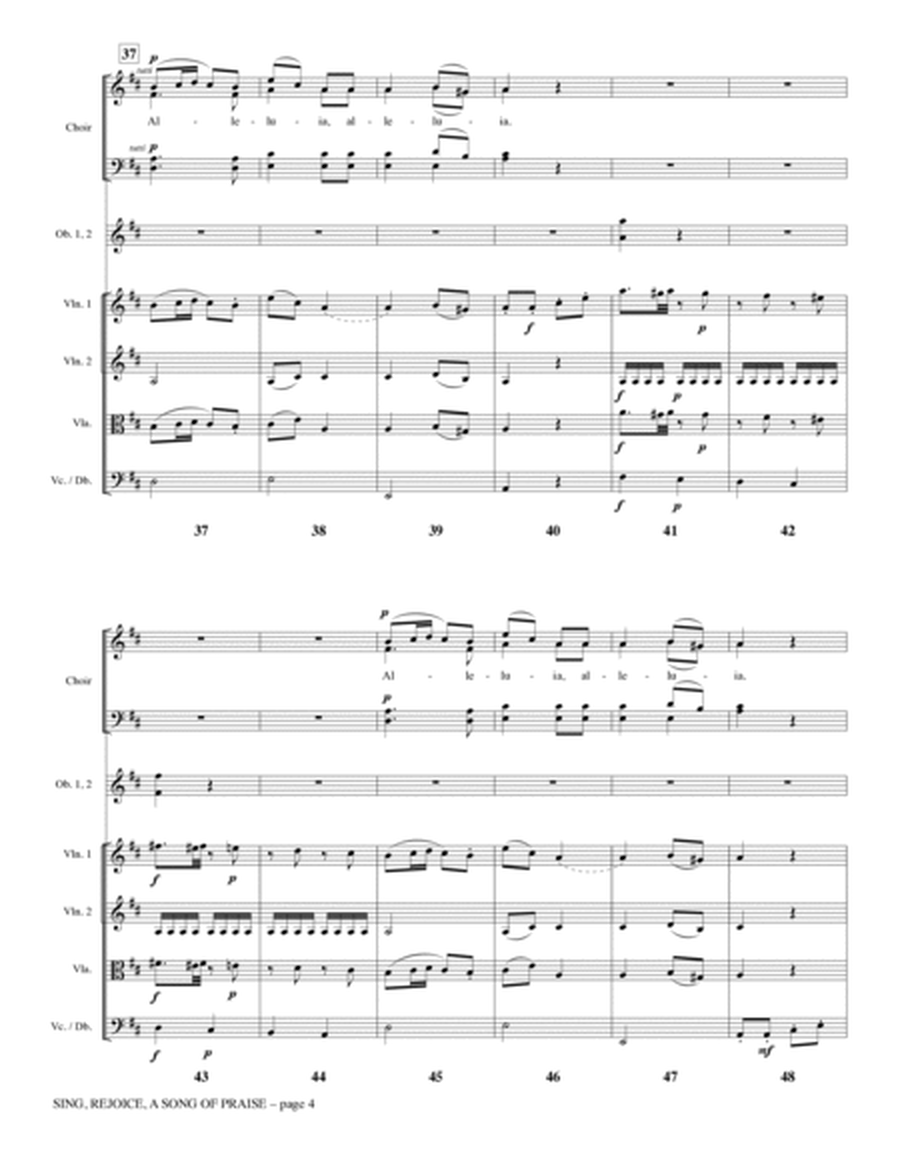 Sing, Rejoice A Song Of Praise (arr. John Leavitt) - Full Score
