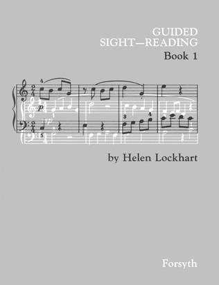 Book cover for Guided Sight Reading Book 1