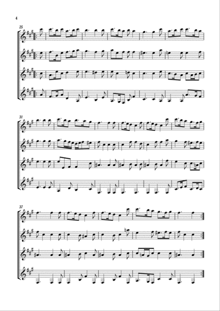 2 Españoletas 2 Españoletas Large Ensemble scores gallery preview page 4