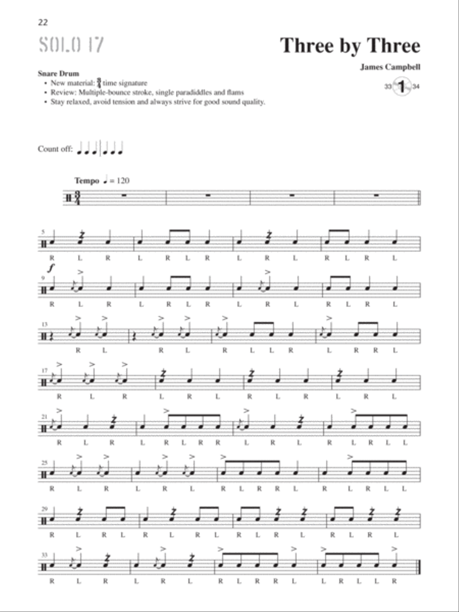 Solo Expressions for the Beginning Percussionist Percussion scores gallery preview page 6