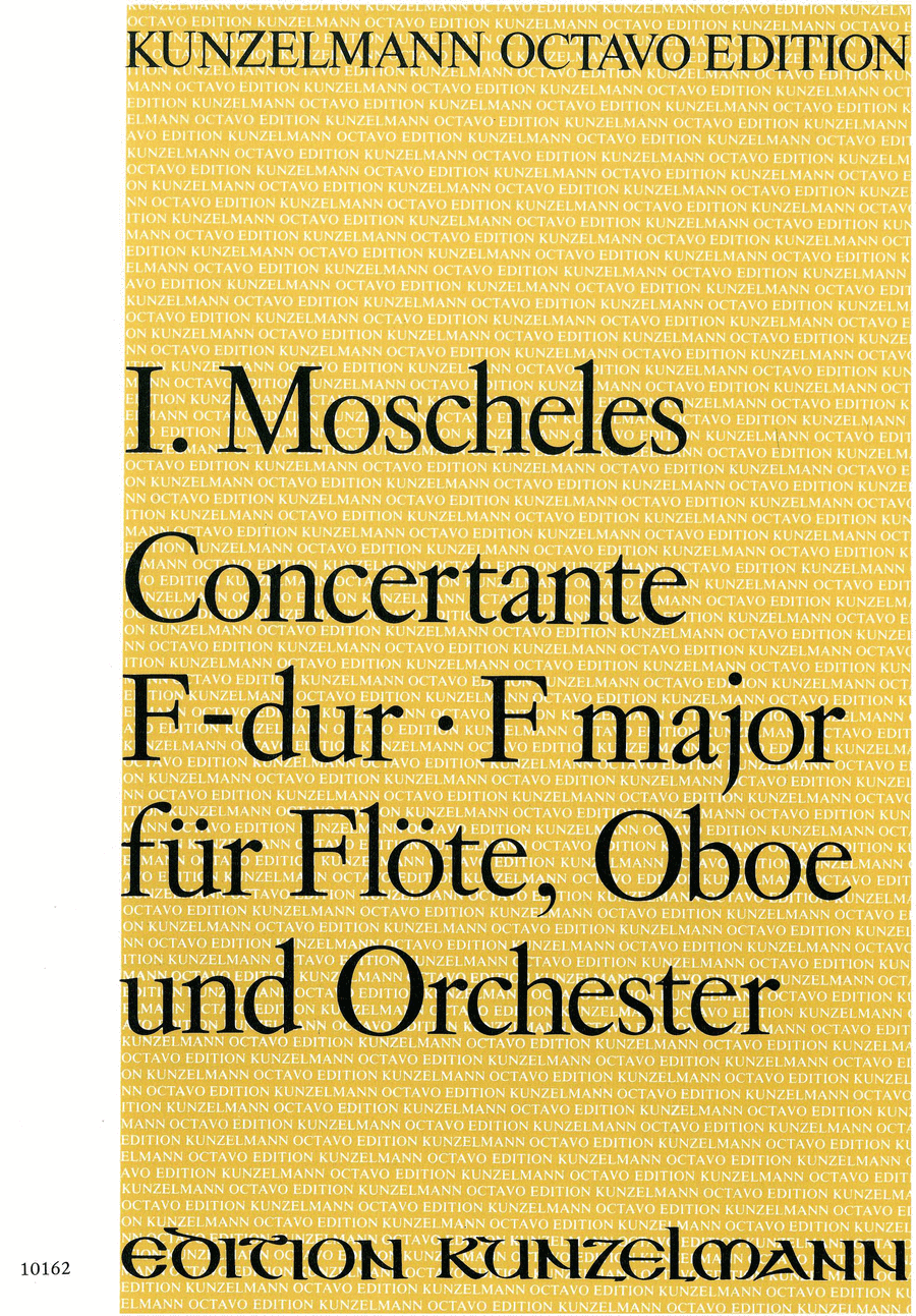 Concertante in F major for flute and oboe Orchestra scores gallery preview page 1