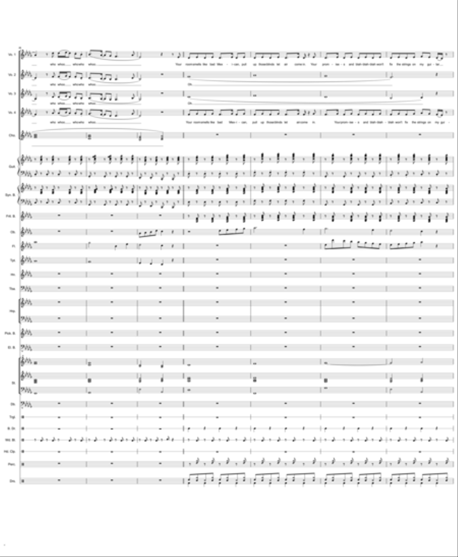 Happy Song Choir scores gallery preview page 4