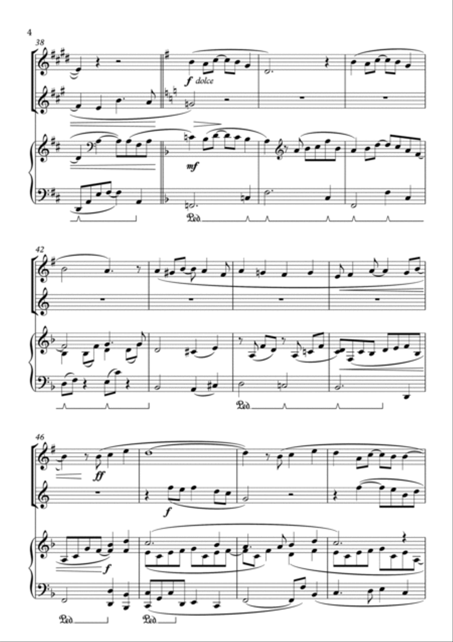 A Whole New World (from 'Aladdin') Brass Duet scores gallery preview page 4