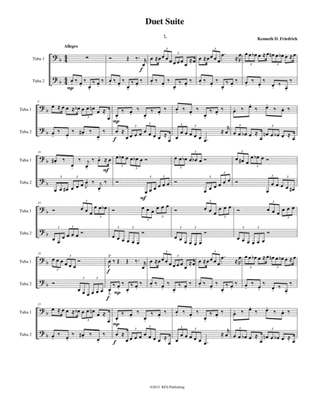 Duet Suite for Tuba