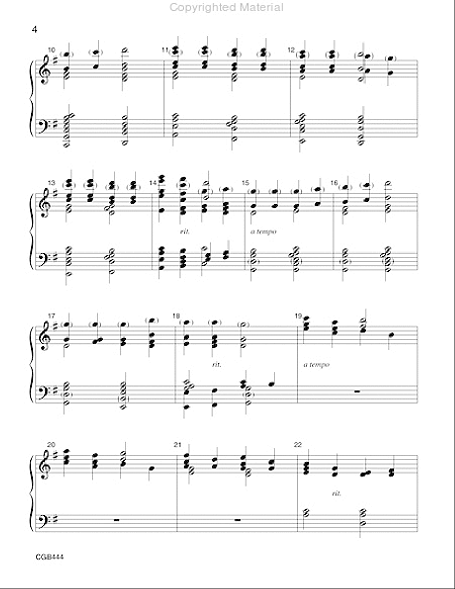 Jesus Jesus Rest Your Head (3-5 octaves) 5-Octaves scores gallery preview page 3