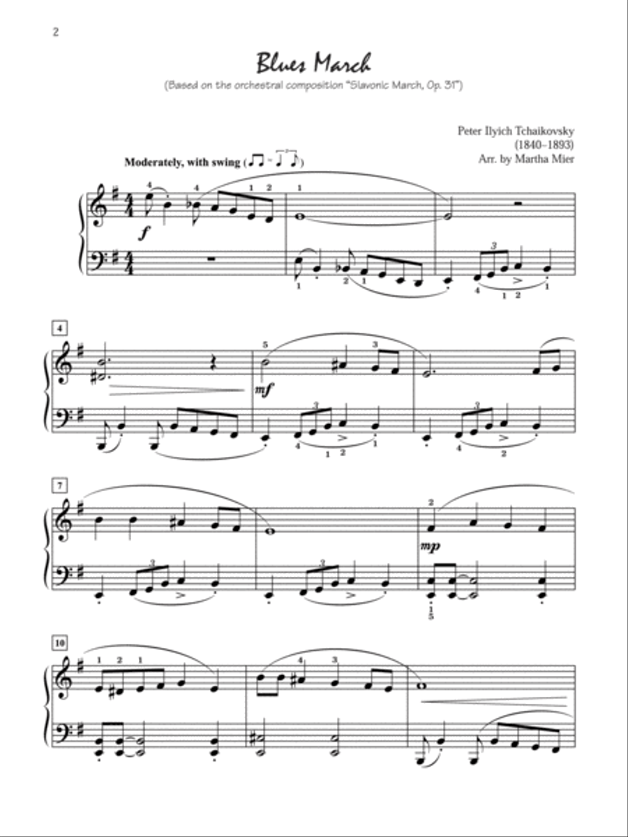 Classical Jazz Rags & Blues, Book 1 Piano Solo scores gallery preview page 2