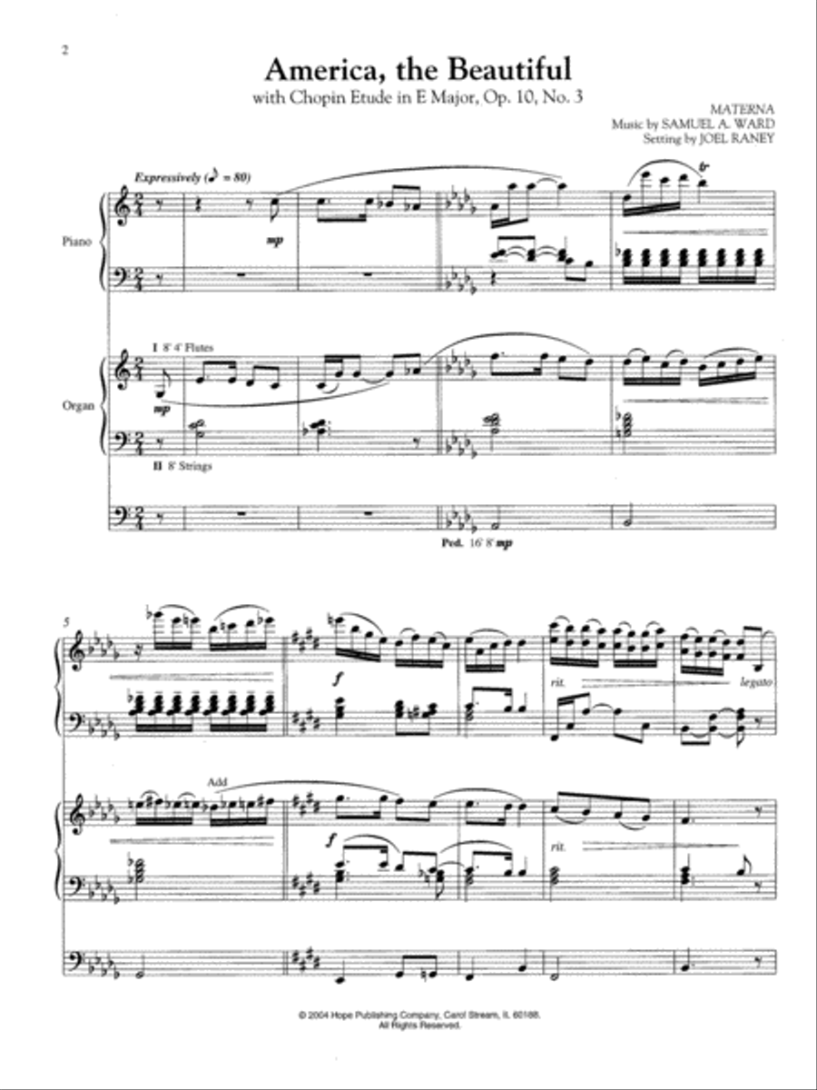 Keyboard Excursions Keyboard Excursions Organ scores gallery preview page 2