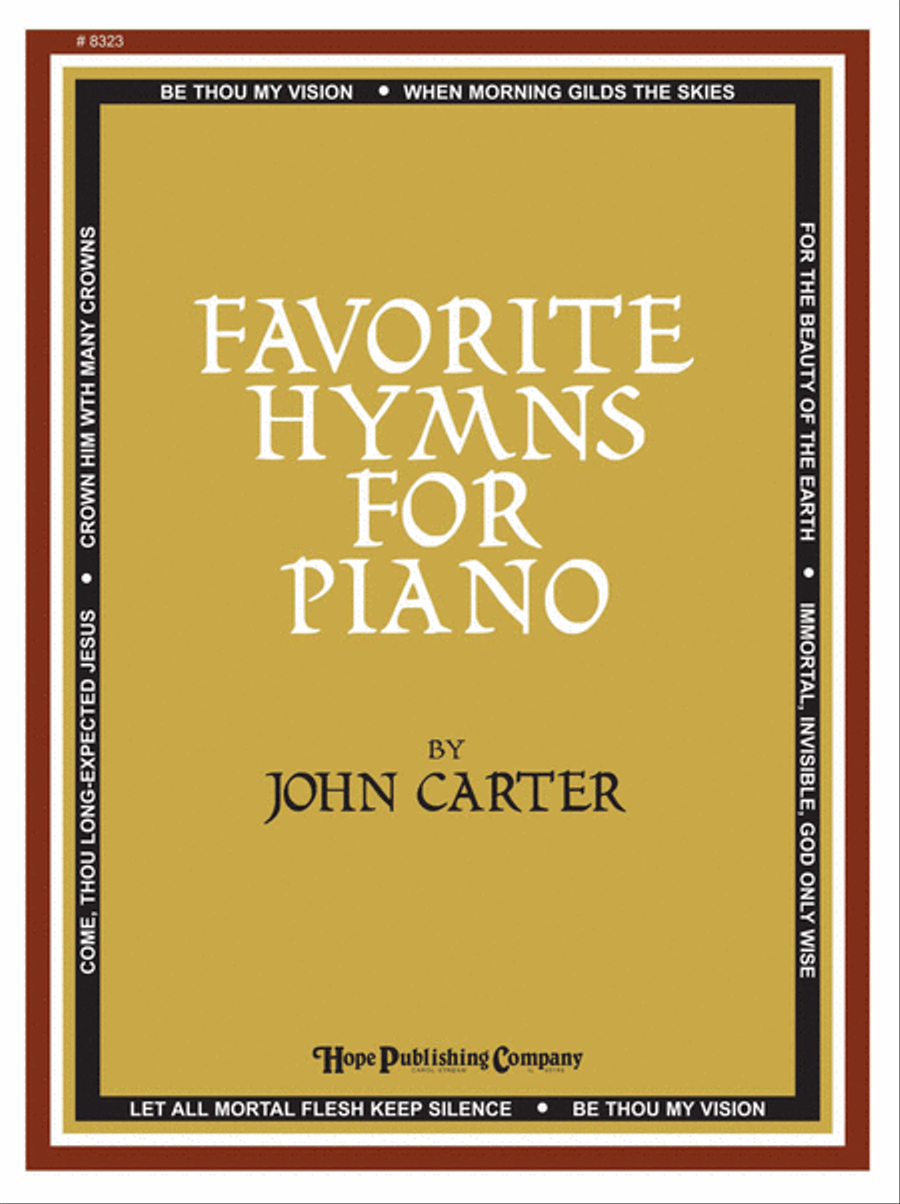 Favorite Hymns for Piano Piano Solo scores gallery preview page 1